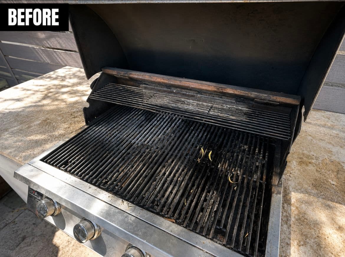 Built-In Grill Deep Clean in Phoenix That Made It Cook Like New